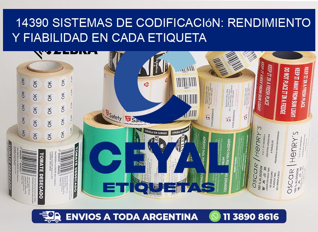 14390 Sistemas de Codificación: Rendimiento y Fiabilidad en Cada Etiqueta