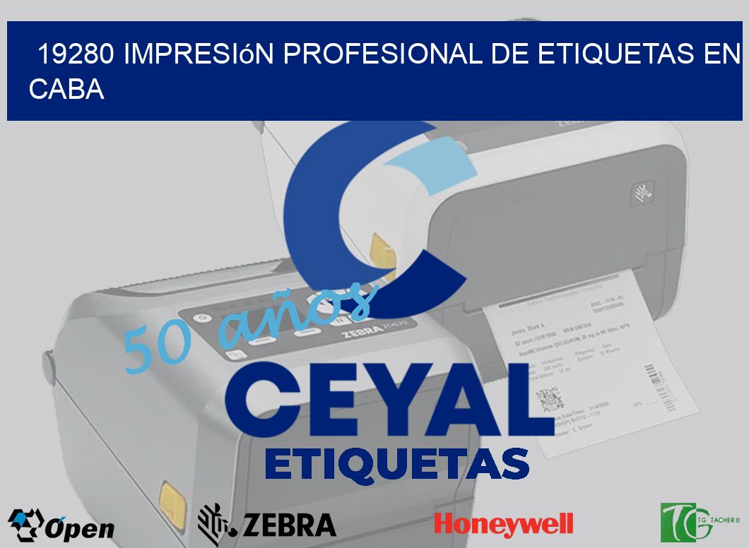 19280 Impresión Profesional de Etiquetas en CABA