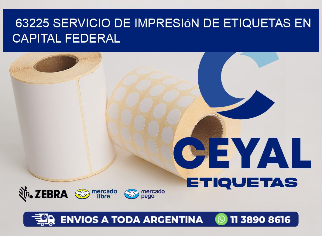 63225 Servicio de Impresión de Etiquetas en Capital Federal