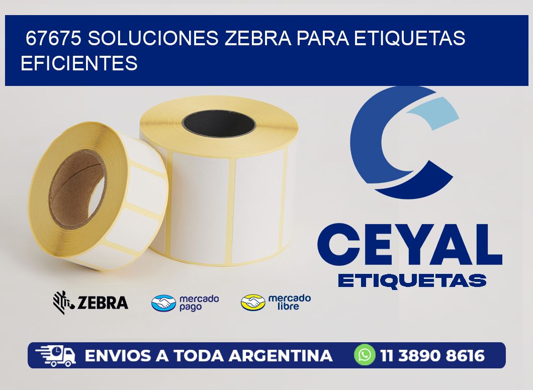 67675 Soluciones Zebra para Etiquetas Eficientes