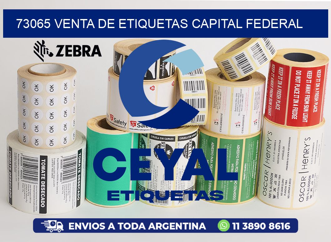 73065 VENTA DE ETIQUETAS CAPITAL FEDERAL
