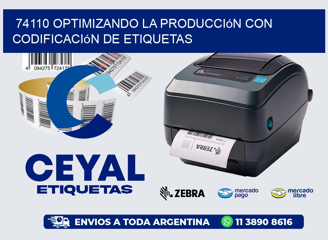 74110 Optimizando la Producción con Codificación de Etiquetas