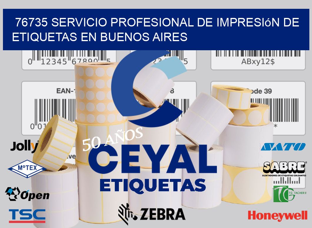 76735 Servicio Profesional de Impresión de Etiquetas en Buenos Aires