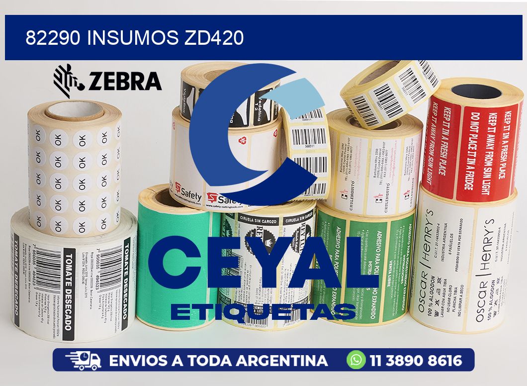 82290 INSUMOS ZD420