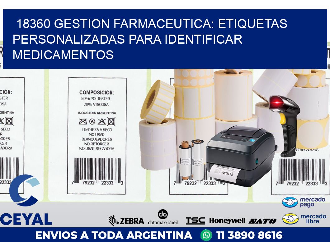 18360 GESTION FARMACEUTICA: ETIQUETAS PERSONALIZADAS PARA IDENTIFICAR MEDICAMENTOS