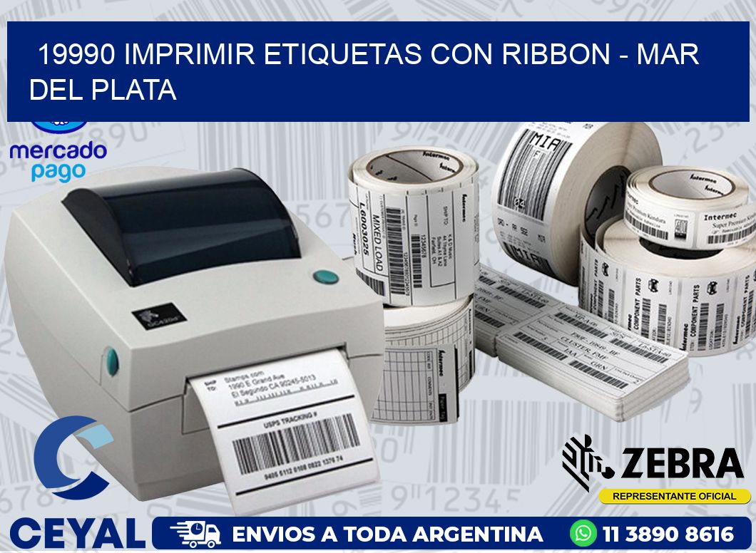 19990 IMPRIMIR ETIQUETAS CON RIBBON - MAR DEL PLATA