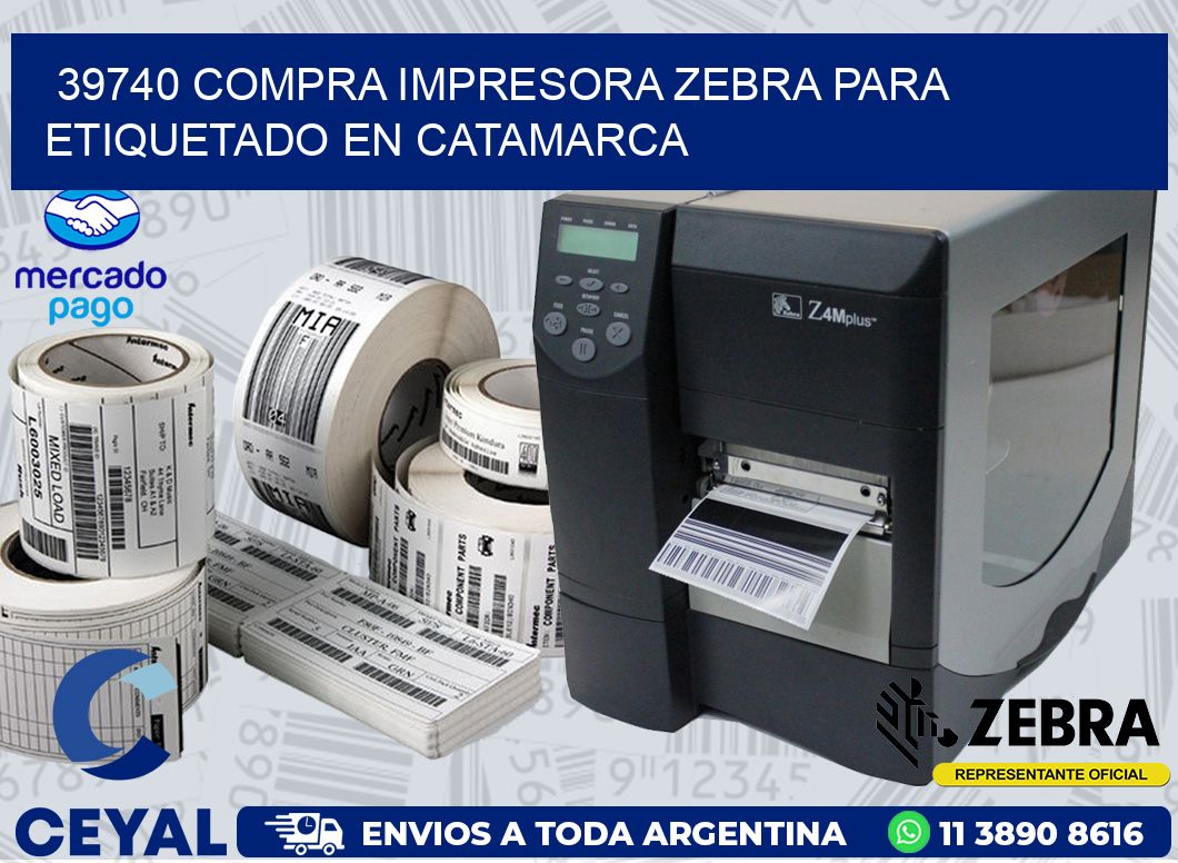 39740 COMPRA IMPRESORA ZEBRA PARA ETIQUETADO EN CATAMARCA