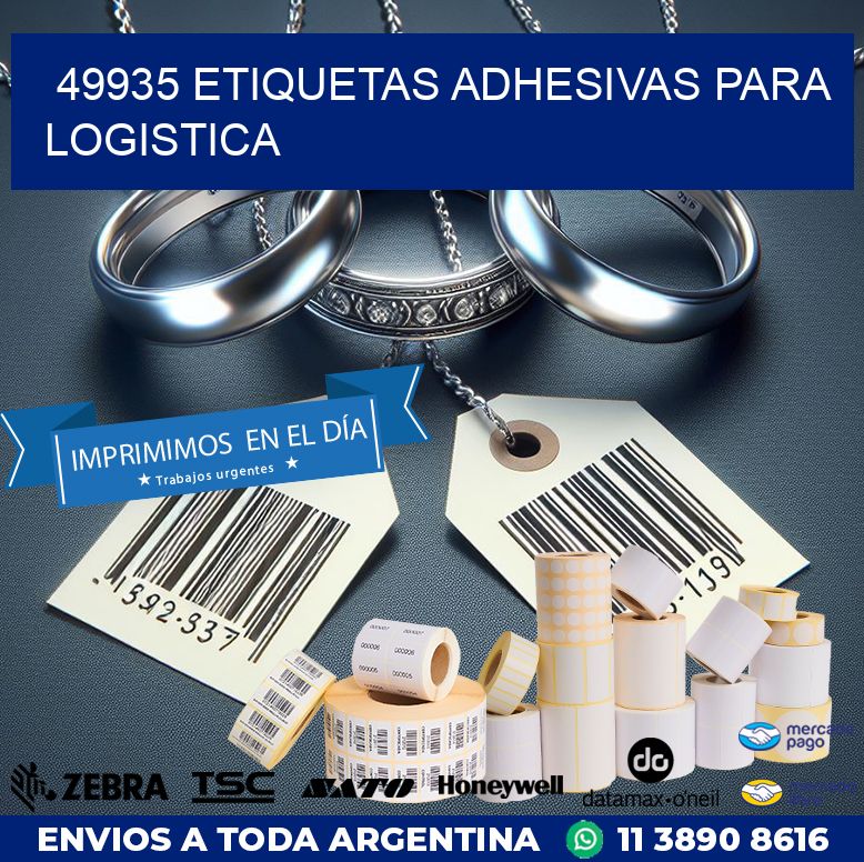 49935 ETIQUETAS ADHESIVAS PARA LOGISTICA