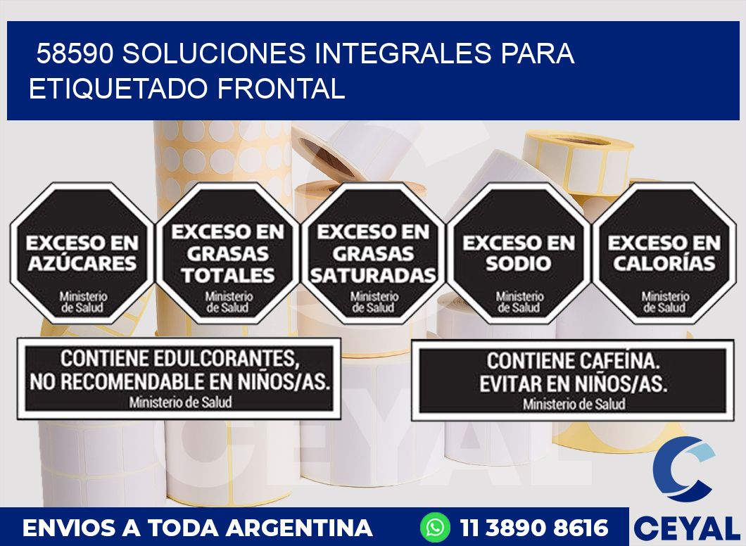 58590 SOLUCIONES INTEGRALES PARA ETIQUETADO FRONTAL