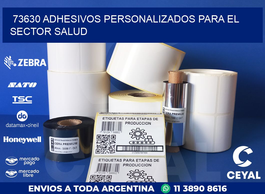 73630 ADHESIVOS PERSONALIZADOS PARA EL SECTOR SALUD