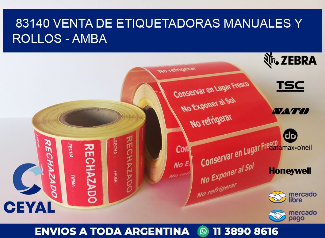 83140 VENTA DE ETIQUETADORAS MANUALES Y ROLLOS – AMBA