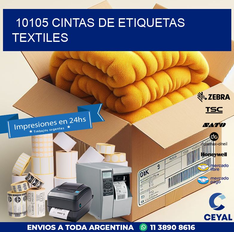 10105 CINTAS DE ETIQUETAS TEXTILES