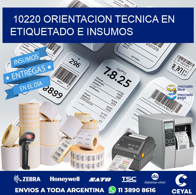 10220 ORIENTACION TECNICA EN ETIQUETADO E INSUMOS