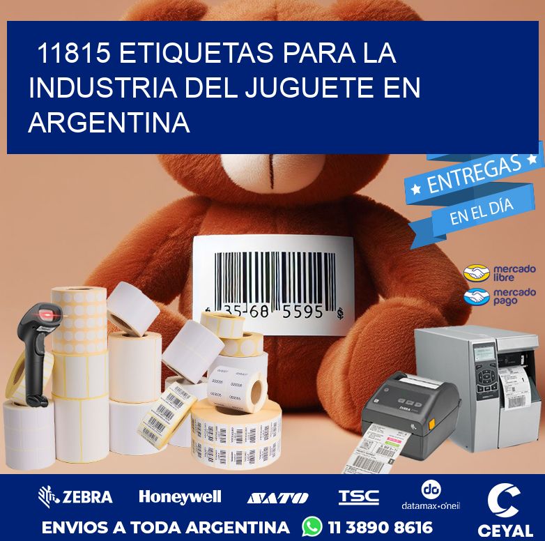 11815 ETIQUETAS PARA LA INDUSTRIA DEL JUGUETE EN ARGENTINA
