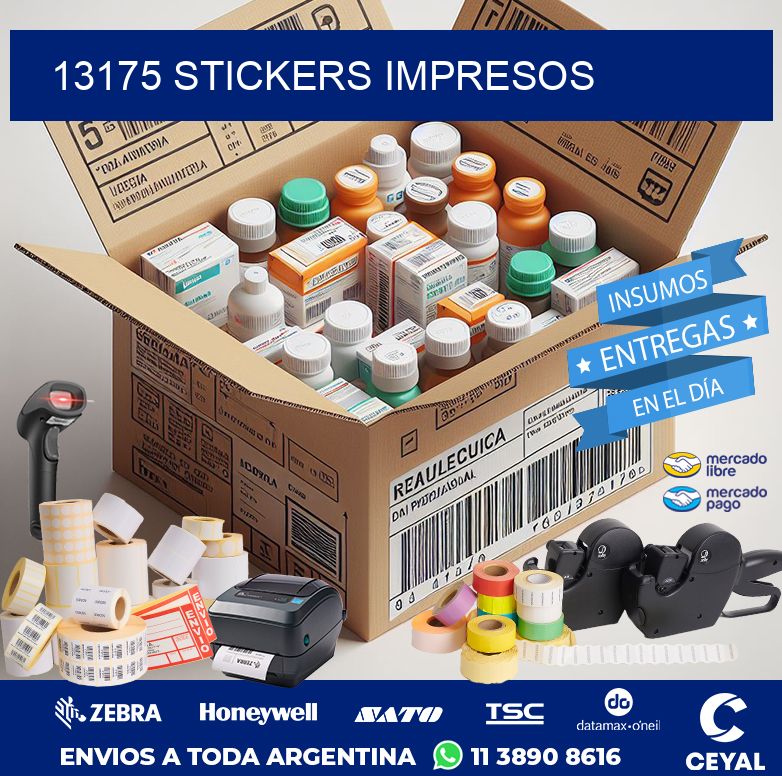 13175 STICKERS IMPRESOS