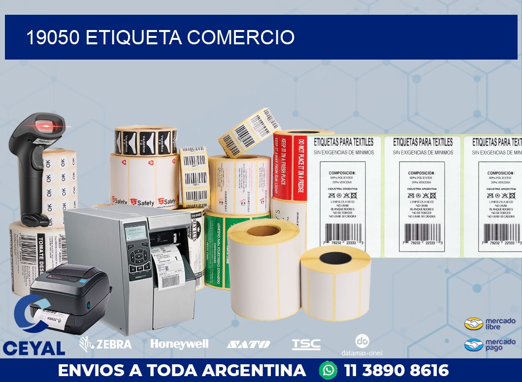 19050 ETIQUETA COMERCIO