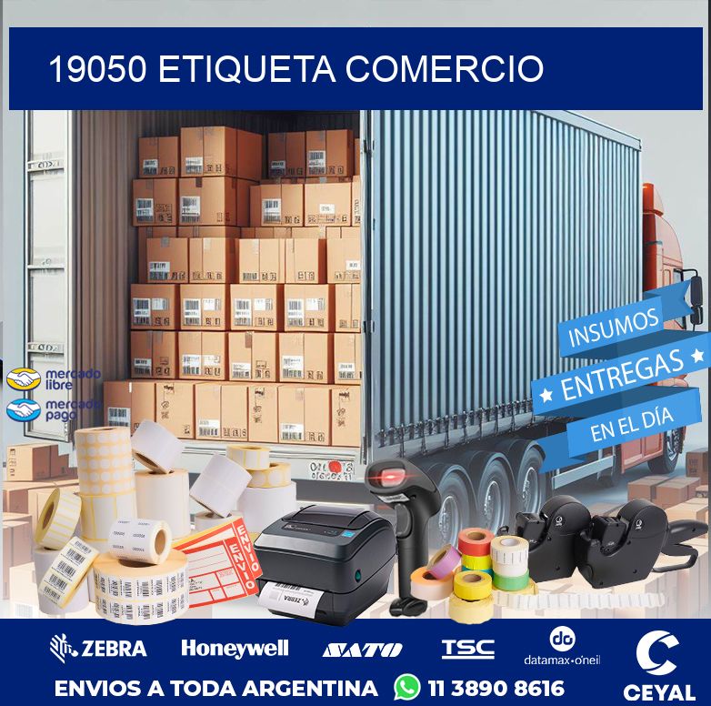 19050 ETIQUETA COMERCIO