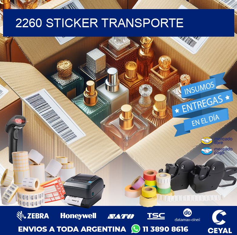 2260 STICKER TRANSPORTE