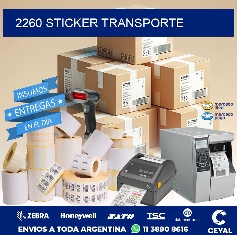 2260 STICKER TRANSPORTE