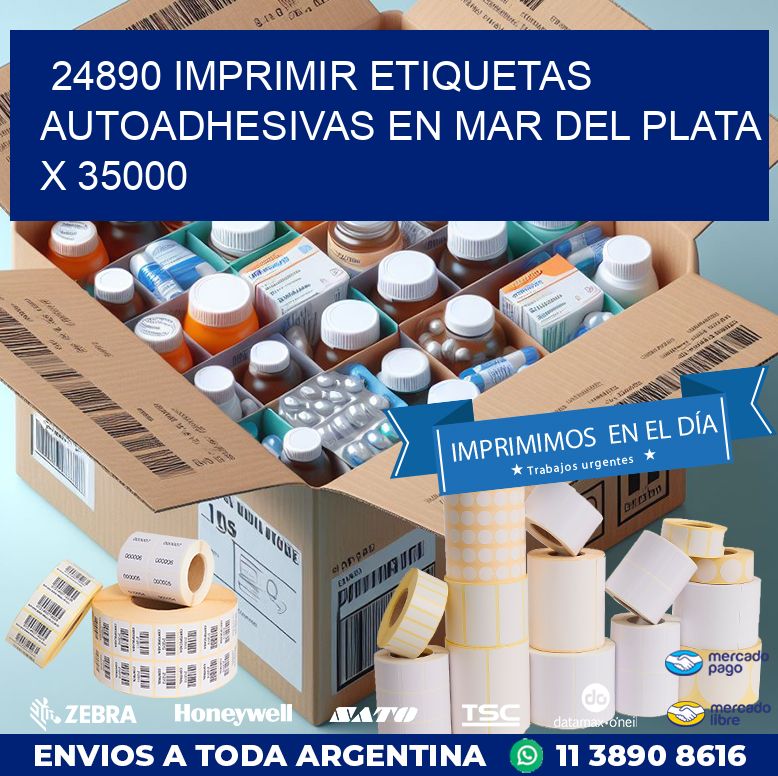 24890 IMPRIMIR ETIQUETAS AUTOADHESIVAS EN MAR DEL PLATA X 35000