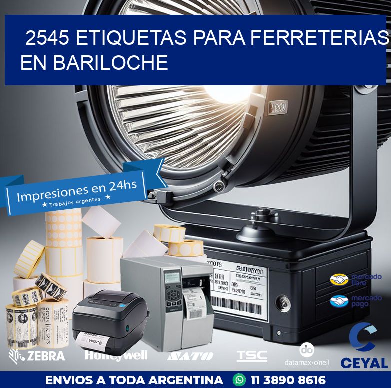 2545 ETIQUETAS PARA FERRETERIAS EN BARILOCHE