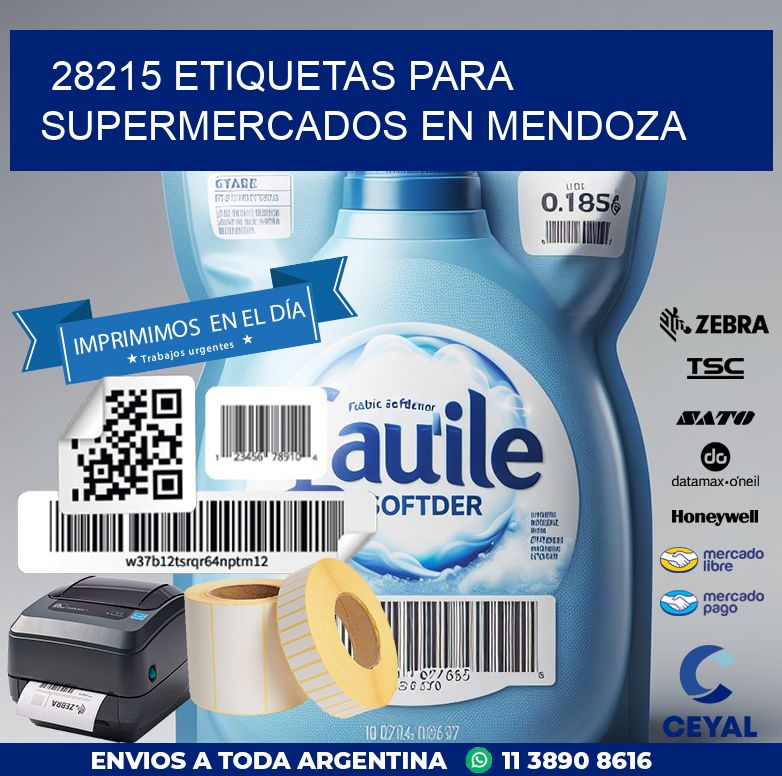 28215 ETIQUETAS PARA SUPERMERCADOS EN MENDOZA