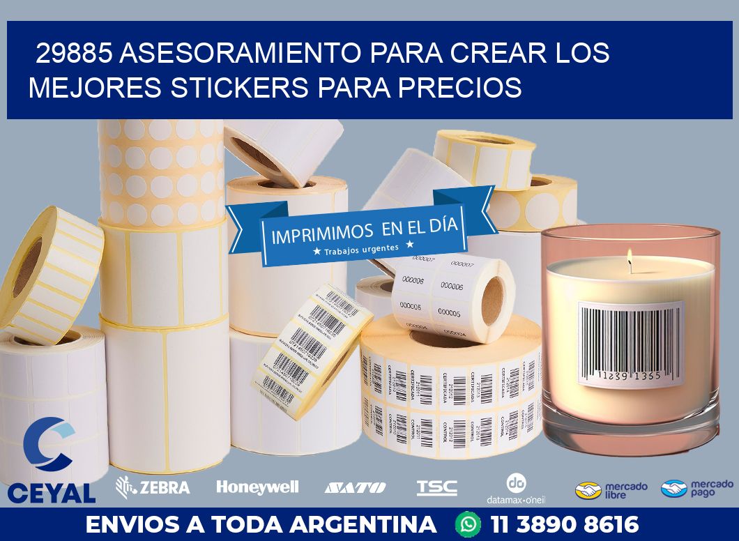 29885 ASESORAMIENTO PARA CREAR LOS MEJORES STICKERS PARA PRECIOS