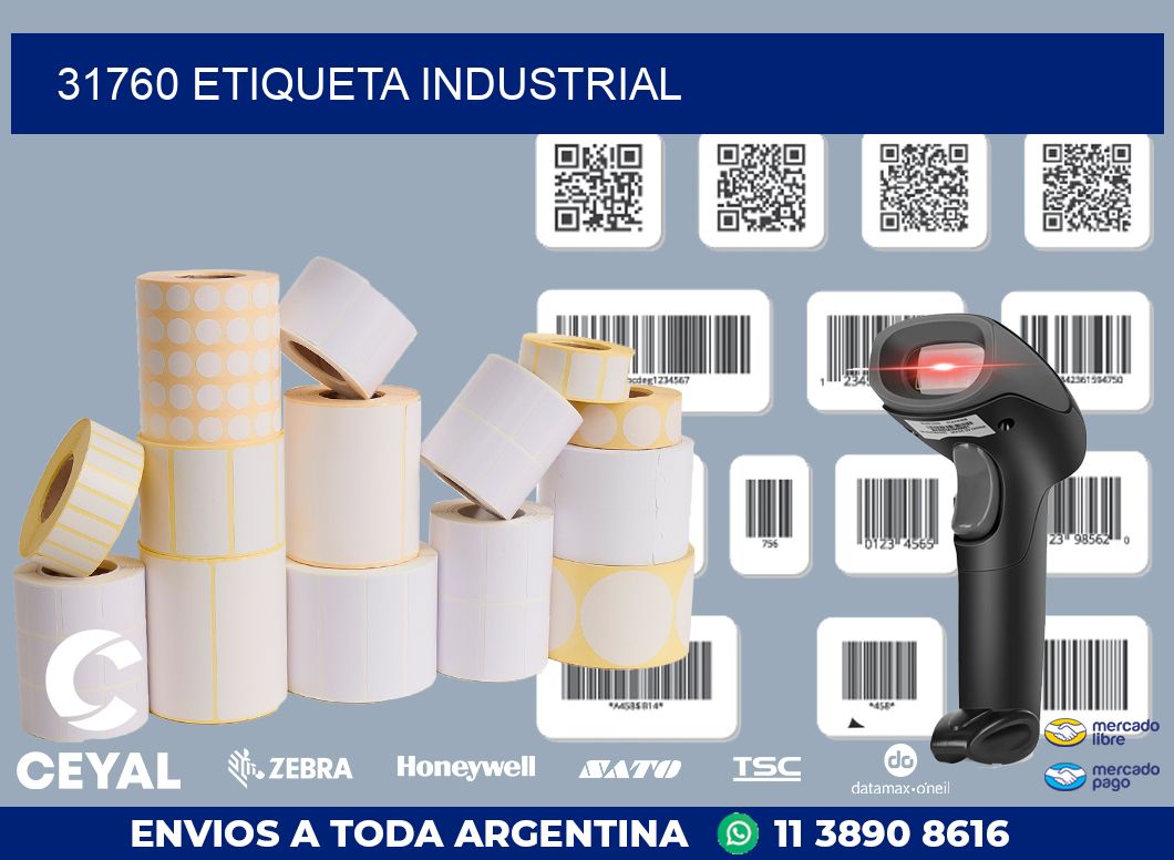 31760 ETIQUETA INDUSTRIAL
