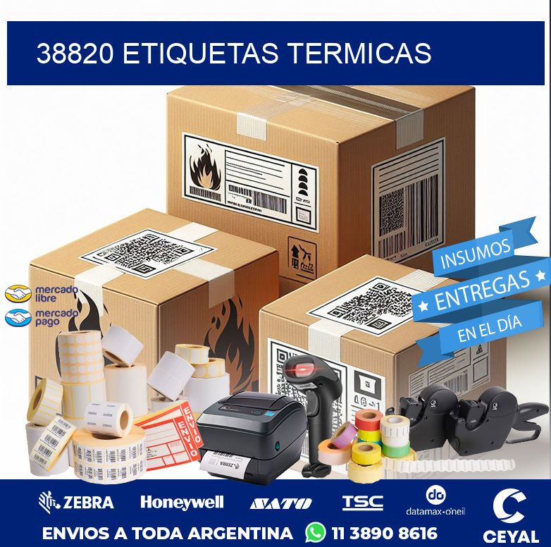 38820 ETIQUETAS TERMICAS