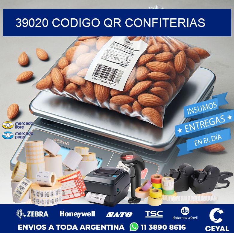 39020 CODIGO QR CONFITERIAS