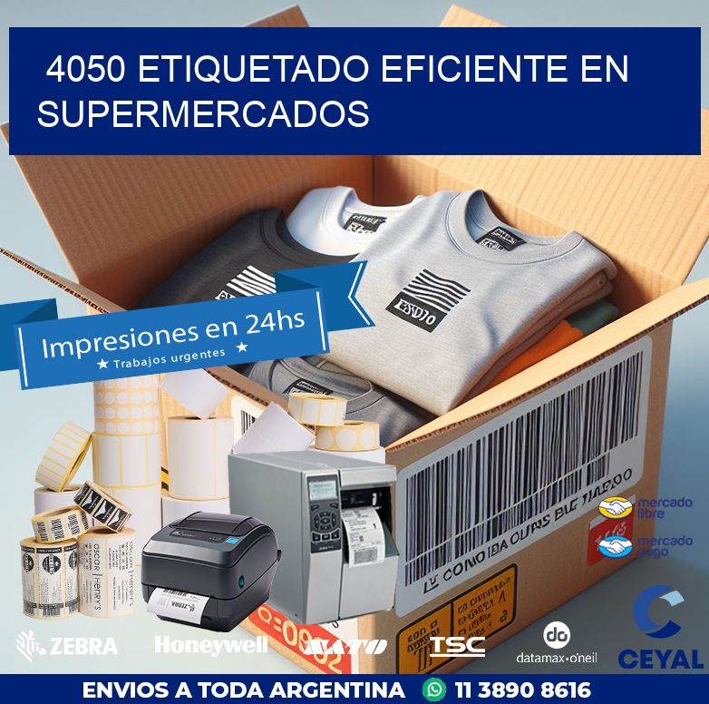 4050 ETIQUETADO EFICIENTE EN SUPERMERCADOS