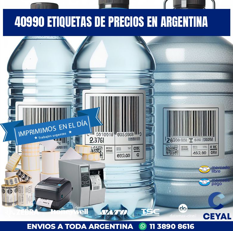 40990 ETIQUETAS DE PRECIOS EN ARGENTINA