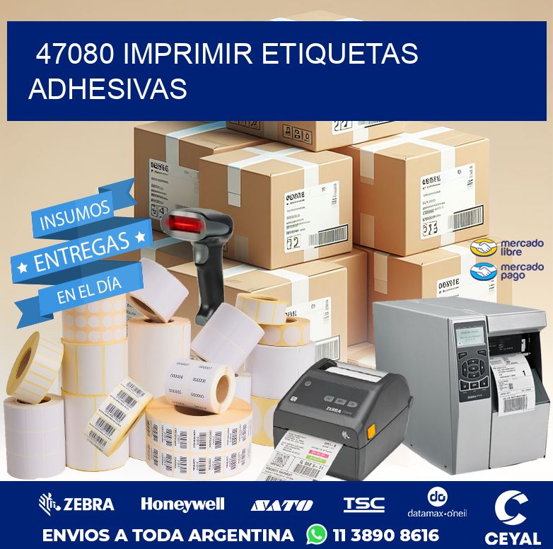 47080 IMPRIMIR ETIQUETAS ADHESIVAS
