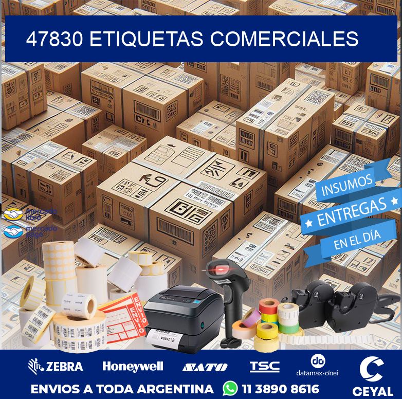47830 ETIQUETAS COMERCIALES