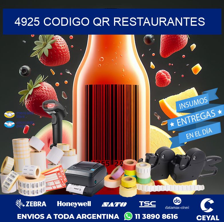 4925 CODIGO QR RESTAURANTES