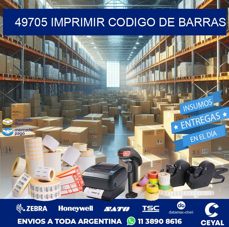 49705 IMPRIMIR CODIGO DE BARRAS