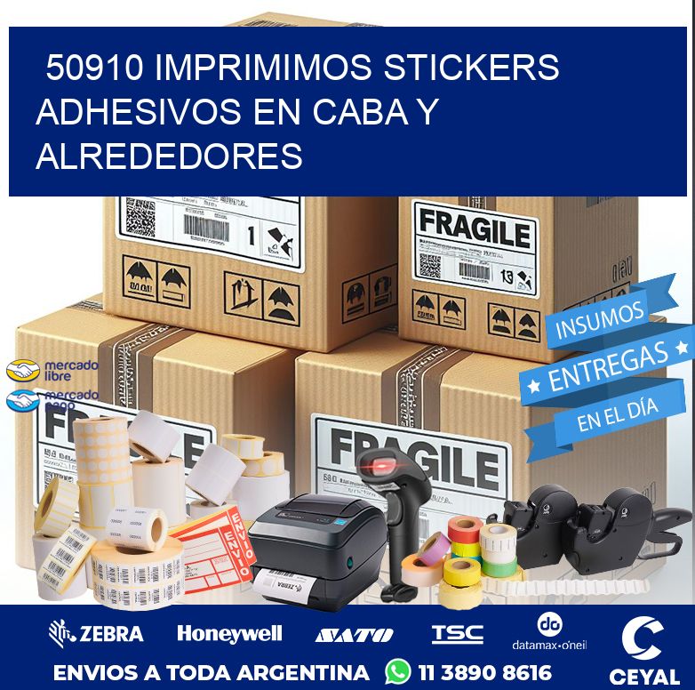 50910 IMPRIMIMOS STICKERS ADHESIVOS EN CABA Y ALREDEDORES