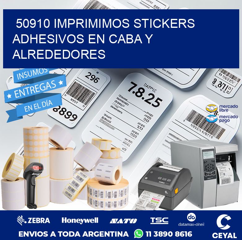 50910 IMPRIMIMOS STICKERS ADHESIVOS EN CABA Y ALREDEDORES