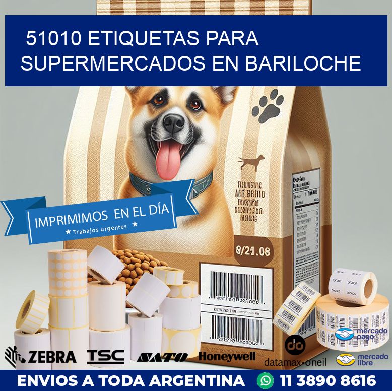 51010 ETIQUETAS PARA SUPERMERCADOS EN BARILOCHE