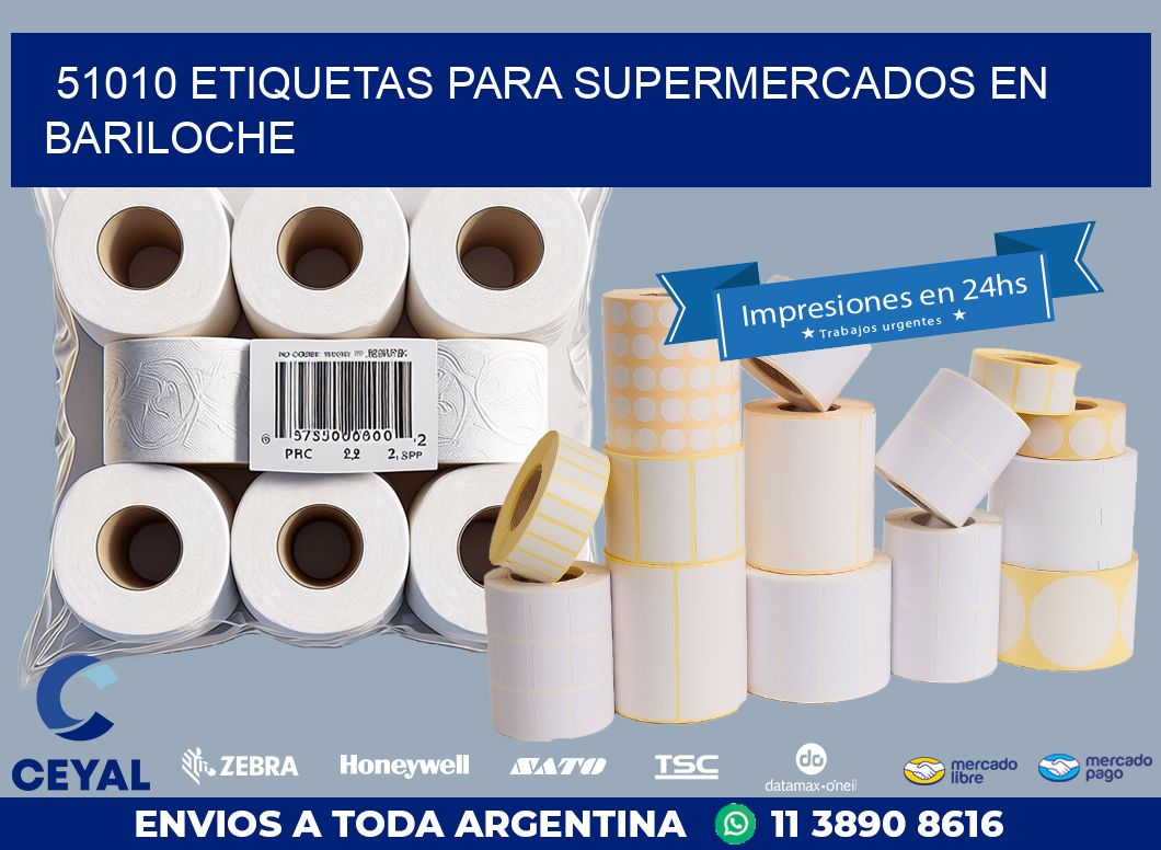 51010 ETIQUETAS PARA SUPERMERCADOS EN BARILOCHE