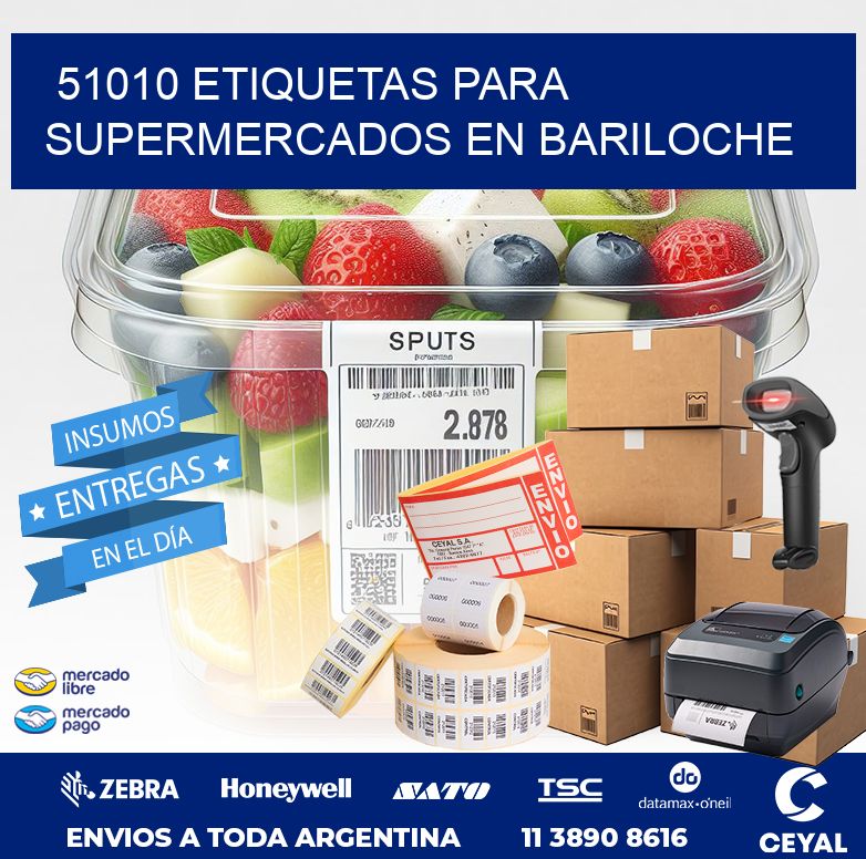 51010 ETIQUETAS PARA SUPERMERCADOS EN BARILOCHE