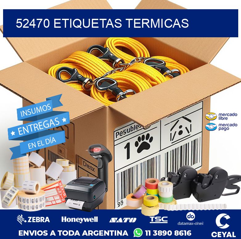 52470 ETIQUETAS TERMICAS