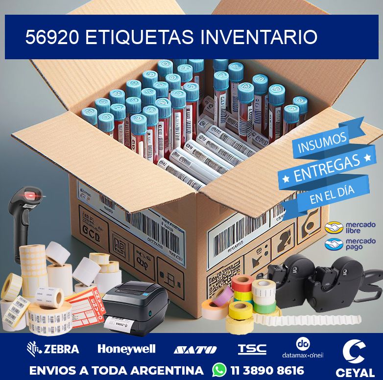 56920 ETIQUETAS INVENTARIO