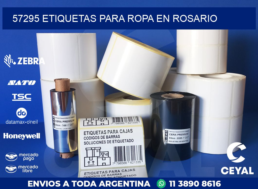 57295 ETIQUETAS PARA ROPA EN ROSARIO