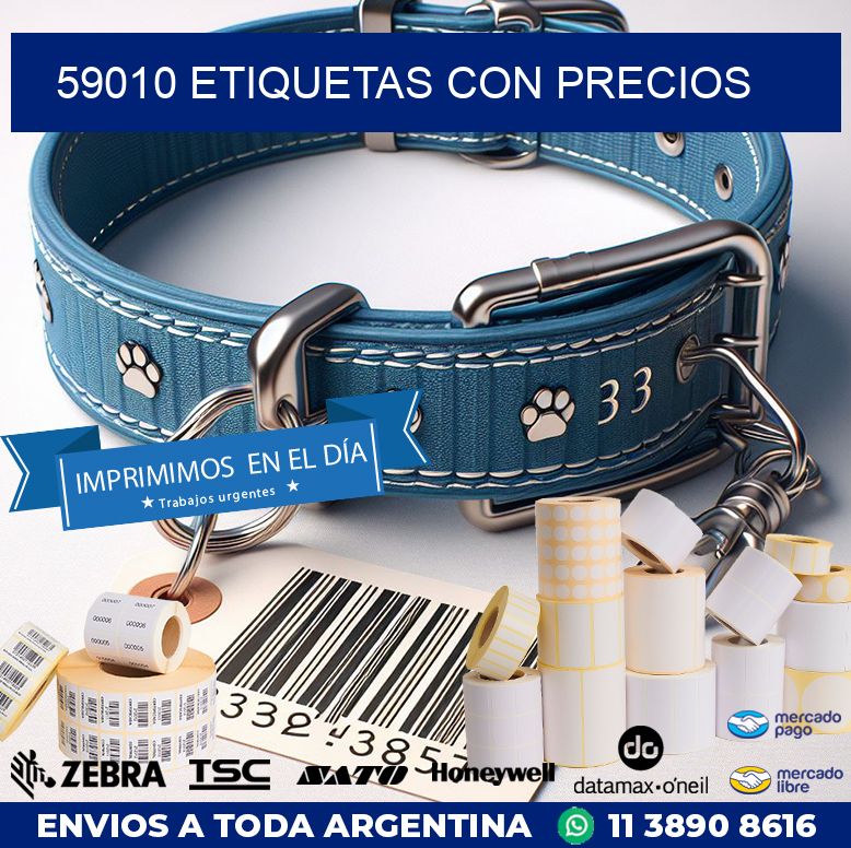 59010 ETIQUETAS CON PRECIOS
