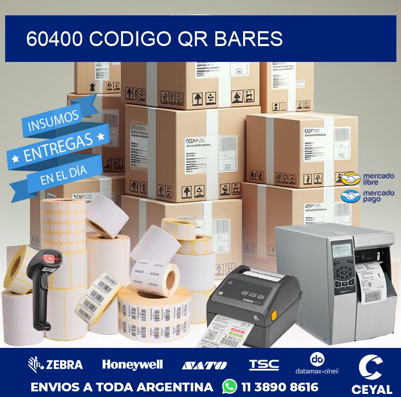 60400 CODIGO QR BARES