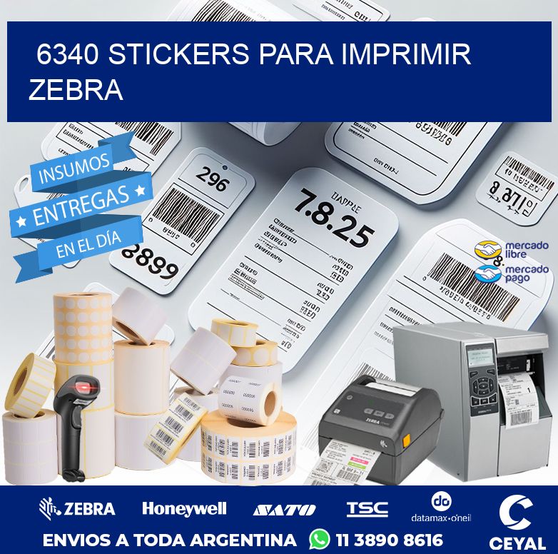 6340 STICKERS PARA IMPRIMIR ZEBRA