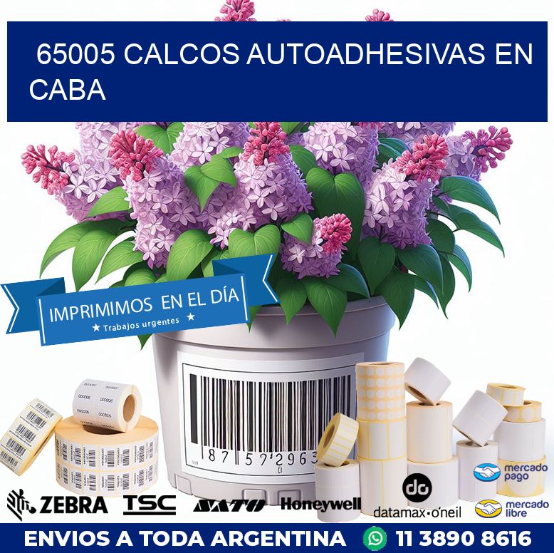 65005 CALCOS AUTOADHESIVAS EN CABA