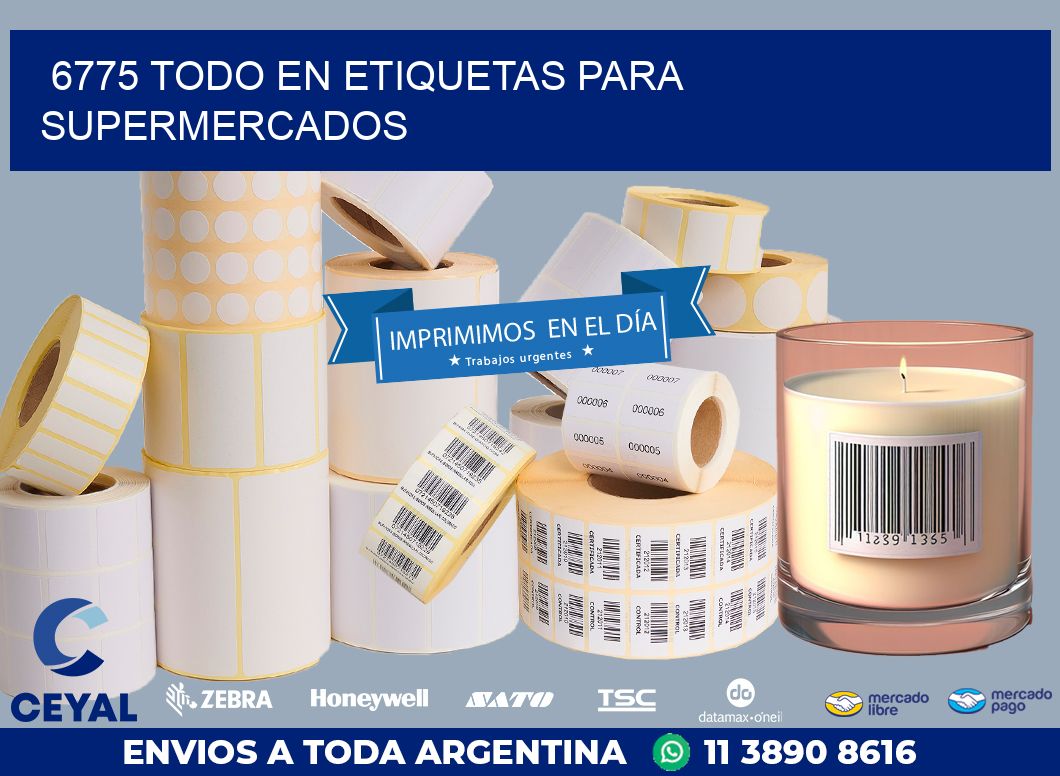 6775 TODO EN ETIQUETAS PARA SUPERMERCADOS