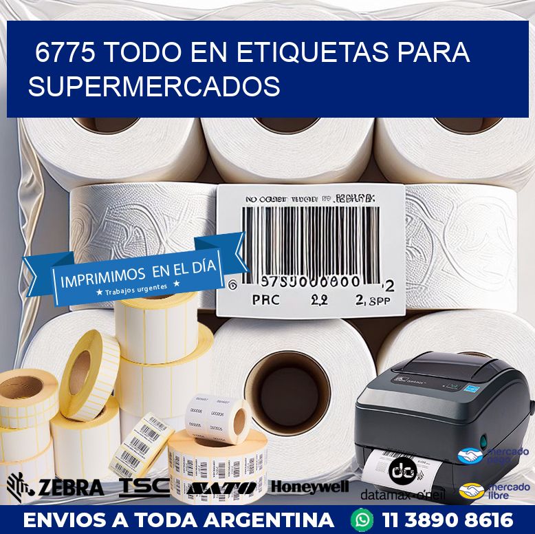 6775 TODO EN ETIQUETAS PARA SUPERMERCADOS